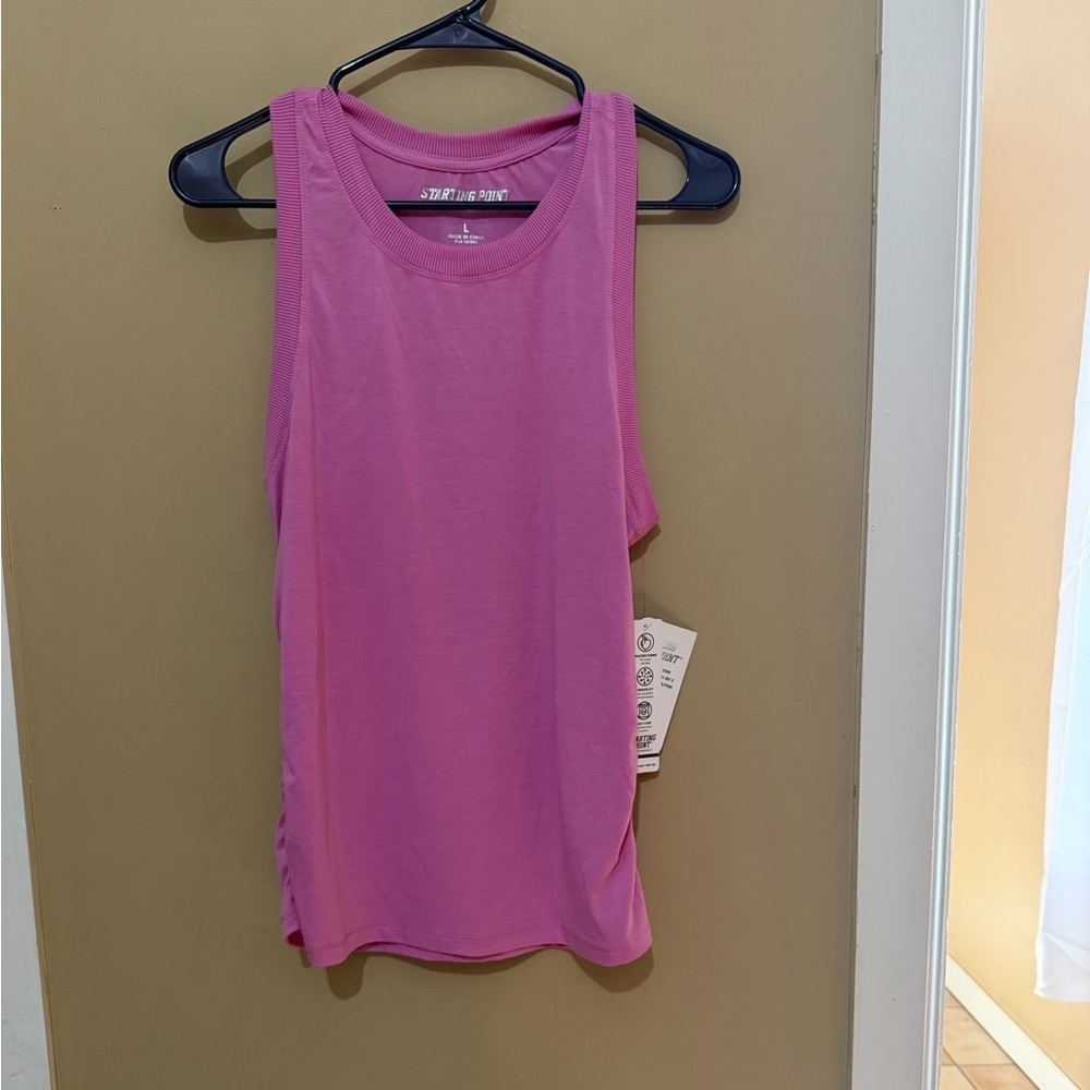 Ing Soft Pink Activewear Tank